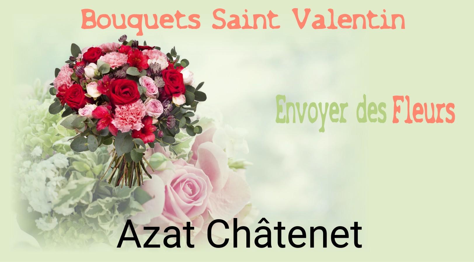 Roses de Saint-Valentin livrées à Azat-Châtenet